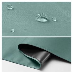 img 4 attached to Зонт женский, мужской, складной Xiaomi Zuodu Fashionable Umbrella Dark Green