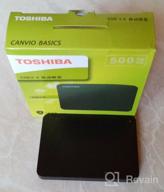 img 1 attached to 💾 Toshiba StorE Canvio - External Hard Drive - 500 GB review by Kenta Omura