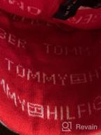 картинка 1 прикреплена к отзыву 🧢 Стильная и универсальная: Девочки Tommy Hilfiger бини - белый флаг, оборотный, универсальный размер от Chris Bhatia