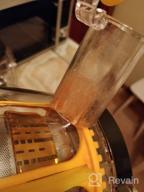 img 2 attached to Auger juicer Kitfort KT-1102-2, burgundy review by Felicja Kwiatkowska ᠌