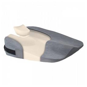 img 4 attached to Orthopedic pillow Trelax Spectra Seat P17, gray