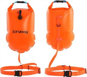 img 3 attached to 🏊 15L IDRYBAG Safety Swim Buoy Adult Tow Float - Ideal for Triathletes Training in Open Water. Inflatable Float buoy for Safe Swimming, Kayaking, Boating, Canoeing, Rafting, Surfing, Fishing, and Floating.