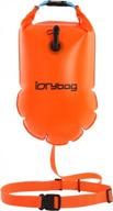 🏊 15l idrybag safety swim buoy adult tow float - ideal for triathletes training in open water. inflatable float buoy for safe swimming, kayaking, boating, canoeing, rafting, surfing, fishing, and floating. логотип