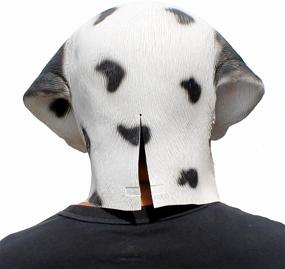 img 1 attached to CreepyParty Deluxe Halloween Costume Dalmatian