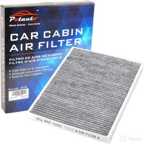 img 4 attached to 🚗 POTAUTO MAP 1042C (CF11670) Activated Carbon Car Cabin Air Filter Replacement for FORD ECOSPORT FIESTA: Enhancing Air Quality Inside Your Vehicle