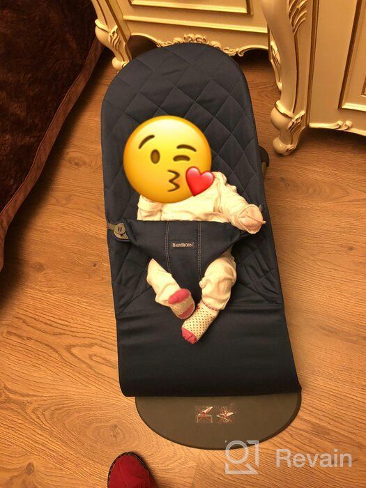 img 1 attached to 👶 Cotton Comfort and Classic Quilt: BabyBjorn Bliss in Sand Grey – A Must-Have for Every Baby review by Ada Nowak ᠌