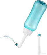 🚼 postpartum peri bottle essentials with baby care, portable bidet for women, mom and baby, travel perineal spray squirt bottle with 2 nozzles logo