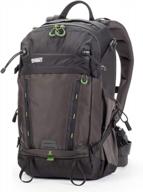 charcoal mindshift gear backlight 18l backpack - ideal for outdoor adventure and camera daypack logo