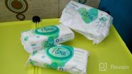 img 1 attached to Pampers Aqua Pure Wipes: Four-Pack for Gentle and Effective Baby Care review by Faun Su ᠌