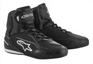 alpinestars faster shoes black numeric_11 motorcycle & powersports best: protective gear logo