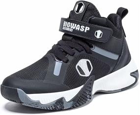 img 4 attached to BIG WASP Basketball Lightweight Breathable Girls' Shoes : Athletic