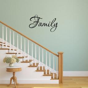img 3 attached to Add Inspiration To Your Home With Family Wall Quote Decals Stickers!
