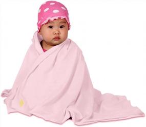 img 3 attached to Protect Your Little One With The Nozone Sun Protective Baby Blanket In Soft Pink Bamboo - UPF 50+