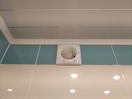 img 1 attached to Exhaust fan VENTS 100 Quiet, chrome 7.5 W review by Mateusz Daczka ᠌