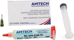 img 4 attached to 10g Syringe Kit of AMTECH NC-559-ASM-TF Industrial Tacky Flux with UV-Tracer – Clean-Free Universal Formula