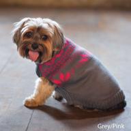 🐾 stylish fireside sweater for outdoor dogs - x-small size in sleek grey логотип