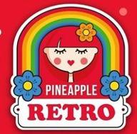 pineapple retro logo