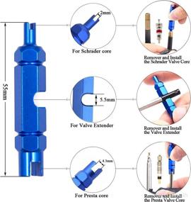 img 3 attached to Bicycle Remover Schrader Removers Adapters