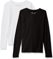 clementine everyday t shirts sleeve black torquoise girls' clothing : tops, tees & blouses logo