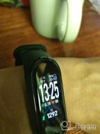 img 1 attached to Smart Xiaomi Mi Smart Band Bracelet 4 NFC RU, black review by Kenta Omura ᠌