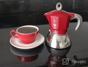 img 4 attached to ☕️ Bialetti 5293 Moka Emotion Espresso Maker: идеальный кофе в ярко-красном цвете