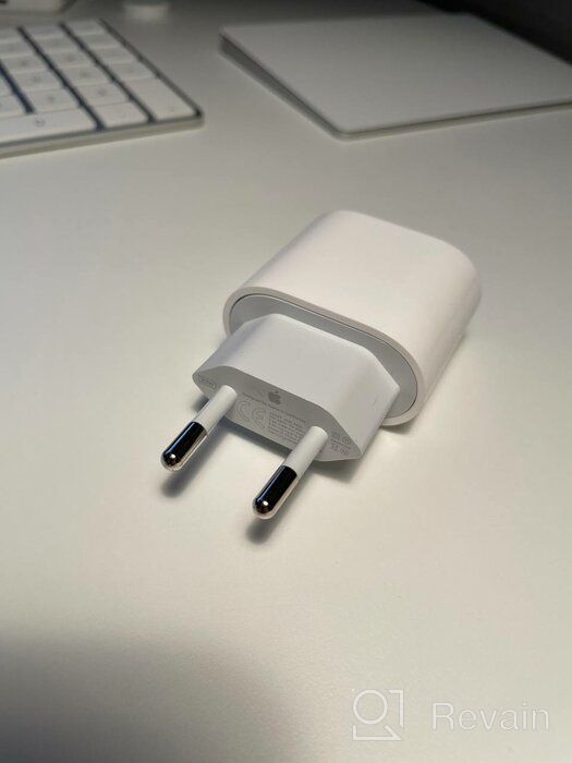 img 1 attached to Mains charger Apple MHJE3ZM/A, 20 W, white review by Kio Mateo ᠌