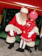 картинка 1 прикреплена к отзыву SMILING PINKER Рождественская одежда для девочек с Санта-клаусами и снежинками. от Lisa Fugiel