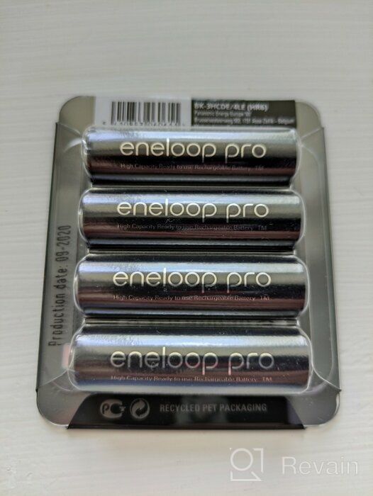img 1 attached to Panasonic eneloop pro AA Ni-MH Rechargeable Batteries, 8 Pack - High Capacity and Pre-Charged review by Ada Strzelczyk ᠌