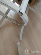 img 1 attached to 29-Inch Boraam Melrose Barstool In Driftwood Wire-Brush And Ivory - 1 Pack review by Scott Galloway