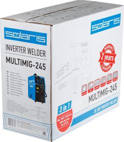 img 4 attached to Solaris inverter type welding machine Semiautomatic welding SOLARIS MULTIMIG-245, TIG, MMA, MIG/MAG