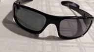 img 1 attached to 🕶️ OOWLIT Polycarbonate Polarized Men's Accessories with Replacement Crankshaft review by Matt Patnaik