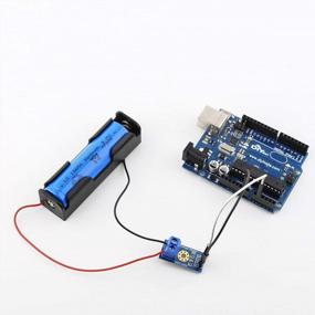 img 3 attached to Stemedu DC 0-25V Voltage Detection Sensor Voltage Terminal Measurement Module Up To 25V, Test Electronic Bricks For Robot For Arduino Raspberry Pi (Pack Of 5Pcs)