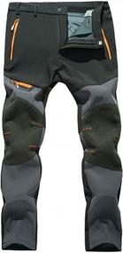 img 1 attached to Stay Warm And Dry With TREKEK Men'S Soft Shell Hiking And Ski Pants