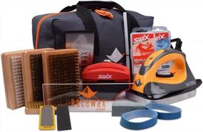 img 4 attached to Complete Ski And Snowboard Tuning Kit: Includes Iron, Wax, Edge Tools, And Base Repair - RaceWax Elite