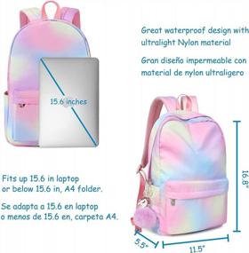 img 3 attached to 🎒 FITMYFAVO School Book bags for Girls | Backpacks for Elementary and College Women | Laptop Backpacks