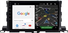 img 4 attached to Для 2015-2018 Toyota Radio, Android 10.1 Автомобильная стереосистема GPS-навигация Bluetooth USB-плеер 2G RAM 32G ROM Mirrorlink Play EZoneTronics