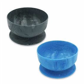 img 4 attached to ChooMee Suction Bowl Set For Mess-Free Infant And Toddler Led Feeding - Non-Slip, Strong & Durable