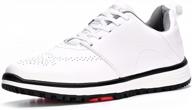 ultimate comfort and performance: noxnex men's spikeless golf shoes logo