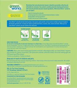 img 2 attached to 🌿 Green Works Compostable Cleaning Wipes - Original Fresh, 62 Count: Biodegradable Cleaning Wipes for Better Environmental Sustainability