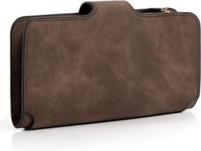 img 2 attached to Blocking Wallet Leather Trifold Organizer Women's Handbags & Wallets : Wallets