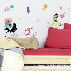 img 2 attached to Decorate Your Room With Mulan Peel And Stick Wall Decals - RMK4392SCS By RoomMates