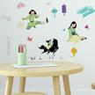 decorate your room with mulan peel and stick wall decals - rmk4392scs by roommates logo
