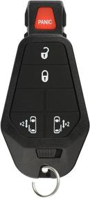 img 3 attached to 🔑 KeylessOption Car Key Fob Alarm for Grand Caravan Town Country - Keyless Entry Remote Control