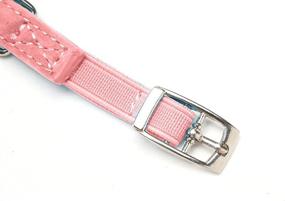 img 2 attached to 🐱 Pink CHUKCHI Heart Bling Cat Collar: Safety Belt & Bell Included, 8-11 Inches - Find the Perfect Accessory for Your Feline Friend!