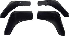 img 3 attached to 🚗 A-Premium Splash Guards Mud Flaps Mudguards Fender - Mazda CX-5 2013-2016, Front & Rear, 4-Piece Set