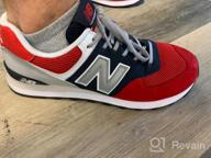 img 1 attached to New Balance 574V1 Synthetic 👟 Men's Sneakers - Fashionable Shoes for Men review by Nestor Orbita