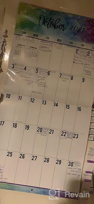 img 1 attached to Stay Organized & Plan Ahead With Large Print 2023 Wall Calendar - 18 Months, Oversized Blocks, Thick Paper review by Josue Zepeda