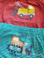 img 1 attached to 👦 CHUNG Boys Cotton Briefs - Pack of 5/6 with Car Dinosaur Designs - Ages 2-9Y review by Tyler Munajj