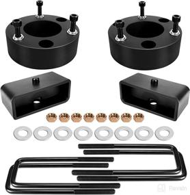 img 4 attached to 🚗 Lucosobie Lift Kit: Enhance Performance with 3" Front and 2" Rear Leveling for Chevy Silverado & GMC Sierra