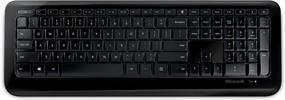 img 4 attached to 💻 Microsoft Wireless Keyboard 850 Special Edition - Black: Combo with Mouse, USB Transceiver, and Ambidextrous Design